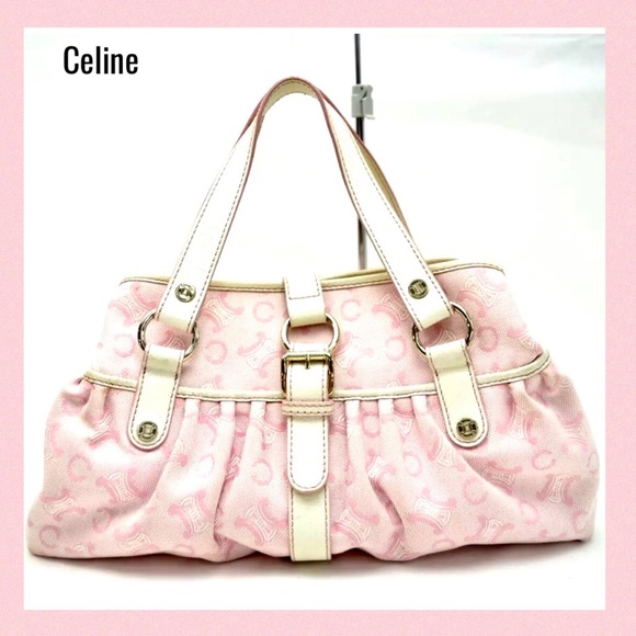 Celine Handbags - Celine handbag Shoulder bag pink white